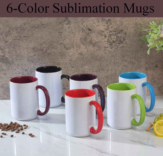 15oz Mug Choose your Favorite Color & Design then Sit Back & Enjoy!