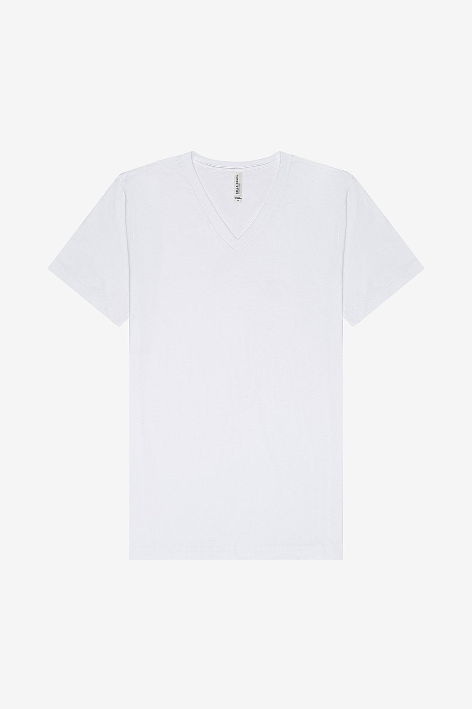 Unisex Jersey Short Sleeve V-Neck Tee Bella+Canvas 3005 X-LARGE, XX-LARGE, & XXX-LARGE