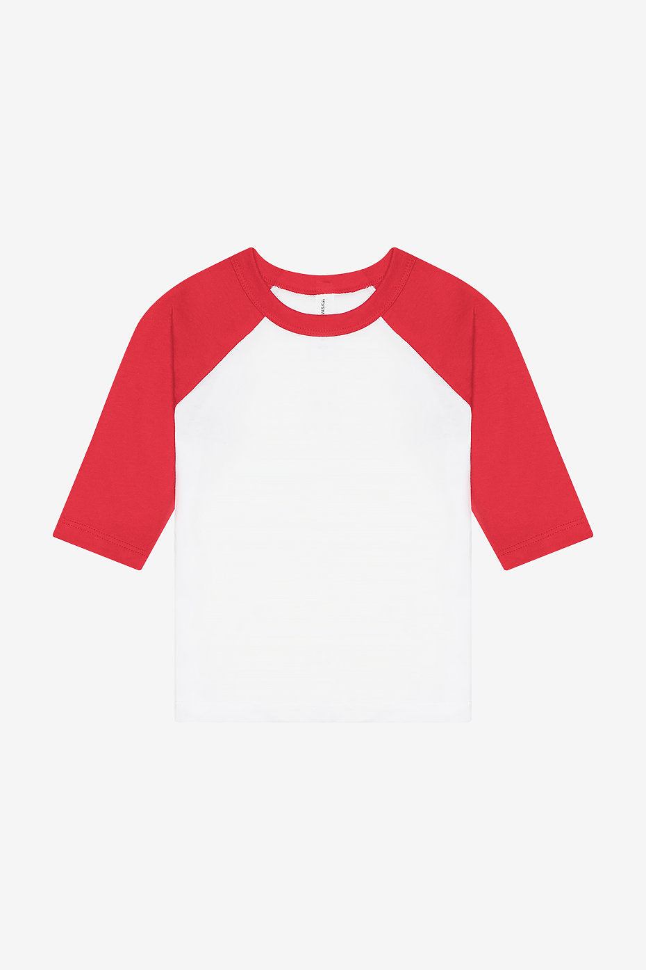 Toddler 3/4 Sleeve Baseball Tee Bella+Canvas 3200T