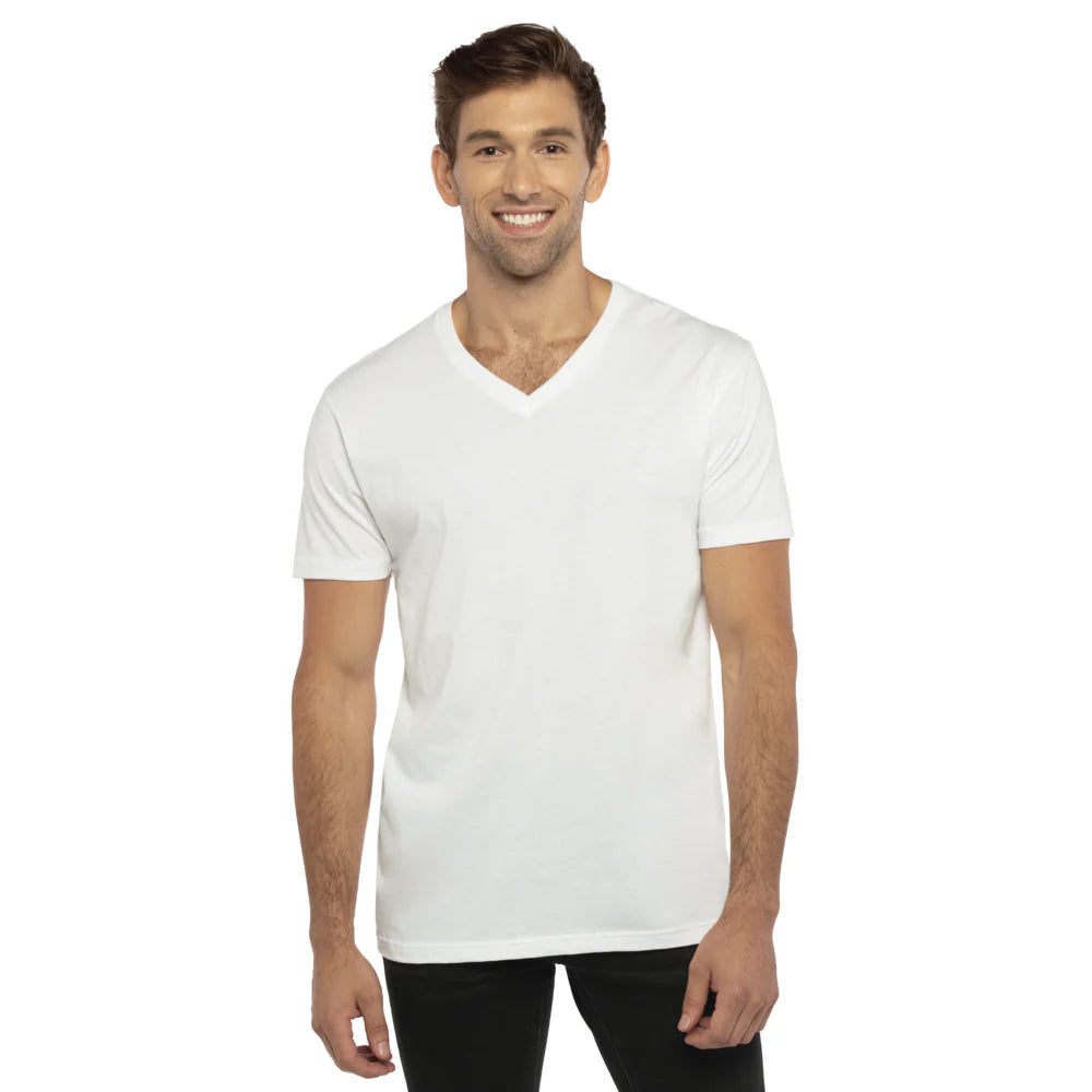 3200 Cotton V-Neck T-Shirt Next Level