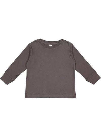 Toddler Long Sleeve Fine Jersey Tee Rabbit Skins 3302