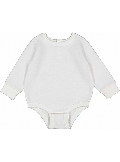 Infant Lng Slv Fleece Bodysuit 3421 RABBIT SKINS