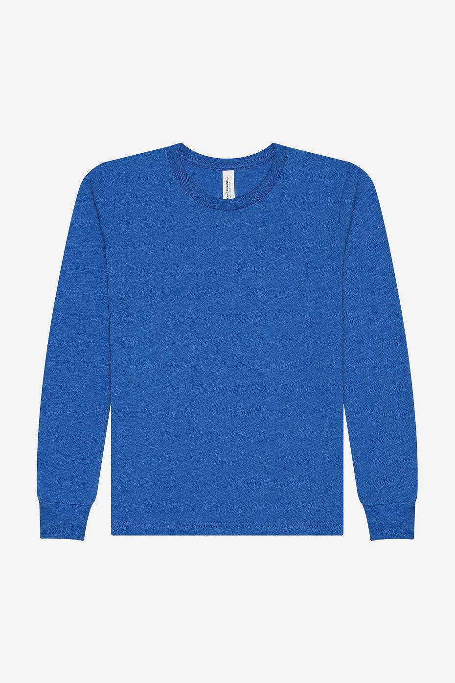 Youth Triblend Long Sleeve Tee Bella+Canvas 3513Y