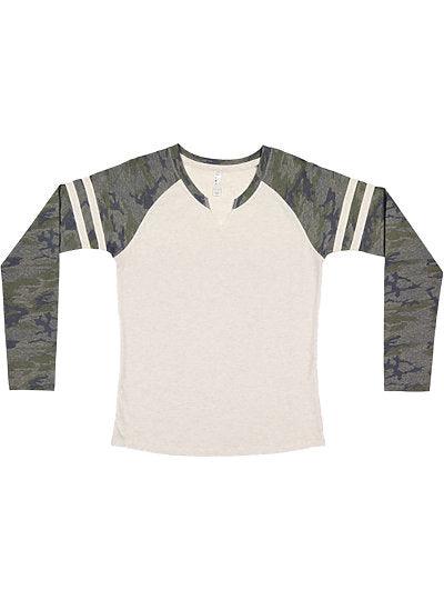 Women's Gameday Mashup Long Sleeve LAT 3534