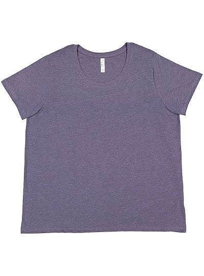 Women's Curvy Fine Jersey Tee LAT 3816