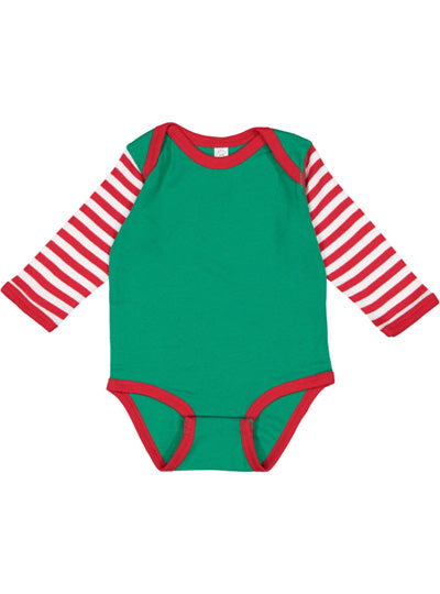 Infant Long Sleeve Bodysuit Rabbit Skins 4411