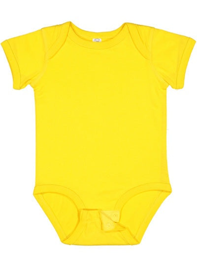 Infant Fine Jersey Bodysuit Rabbit Skins 4424 (CONT'D) VINTAGE GREEN TO YELLOW