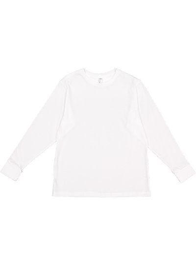 Youth Long Sleeve Fine Jersey Tee LAT 6201 YOUTH X-LARGE