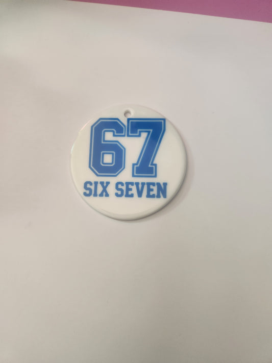 Custom Printing Ceramic 3" Ornaments