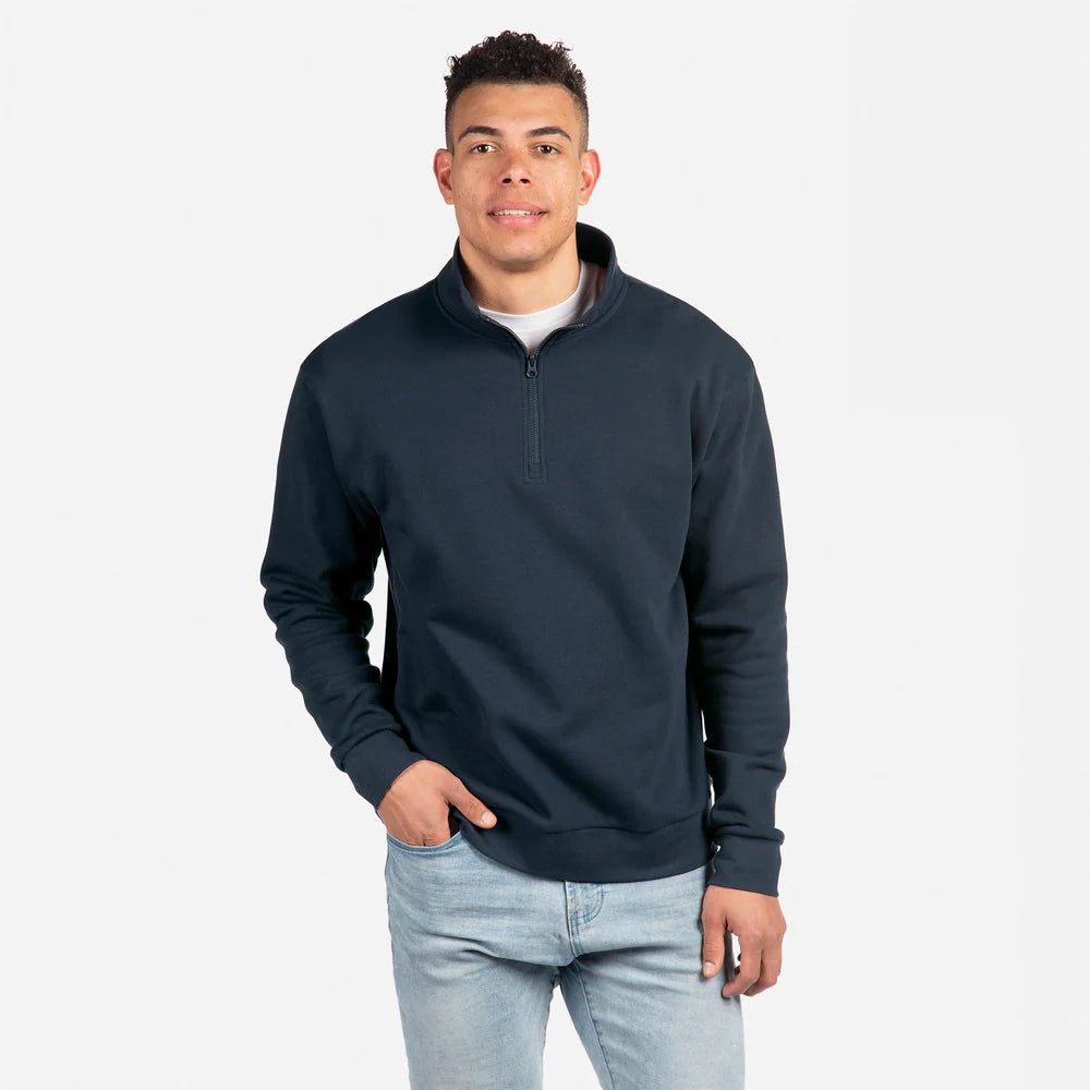 9643 Fleece Quarter Zip Next Level