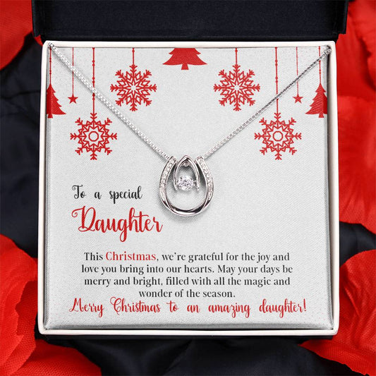 Lucky in Love Necklace - To Your Special Woman!