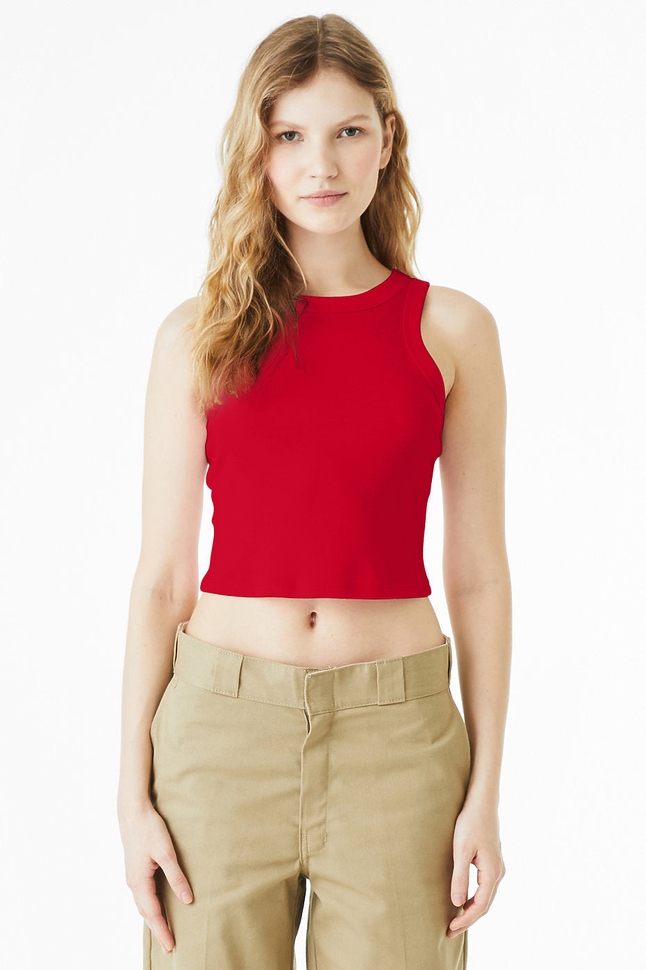 Women's Micro Rib Racer Tank - 1019  BELLA CANVAS