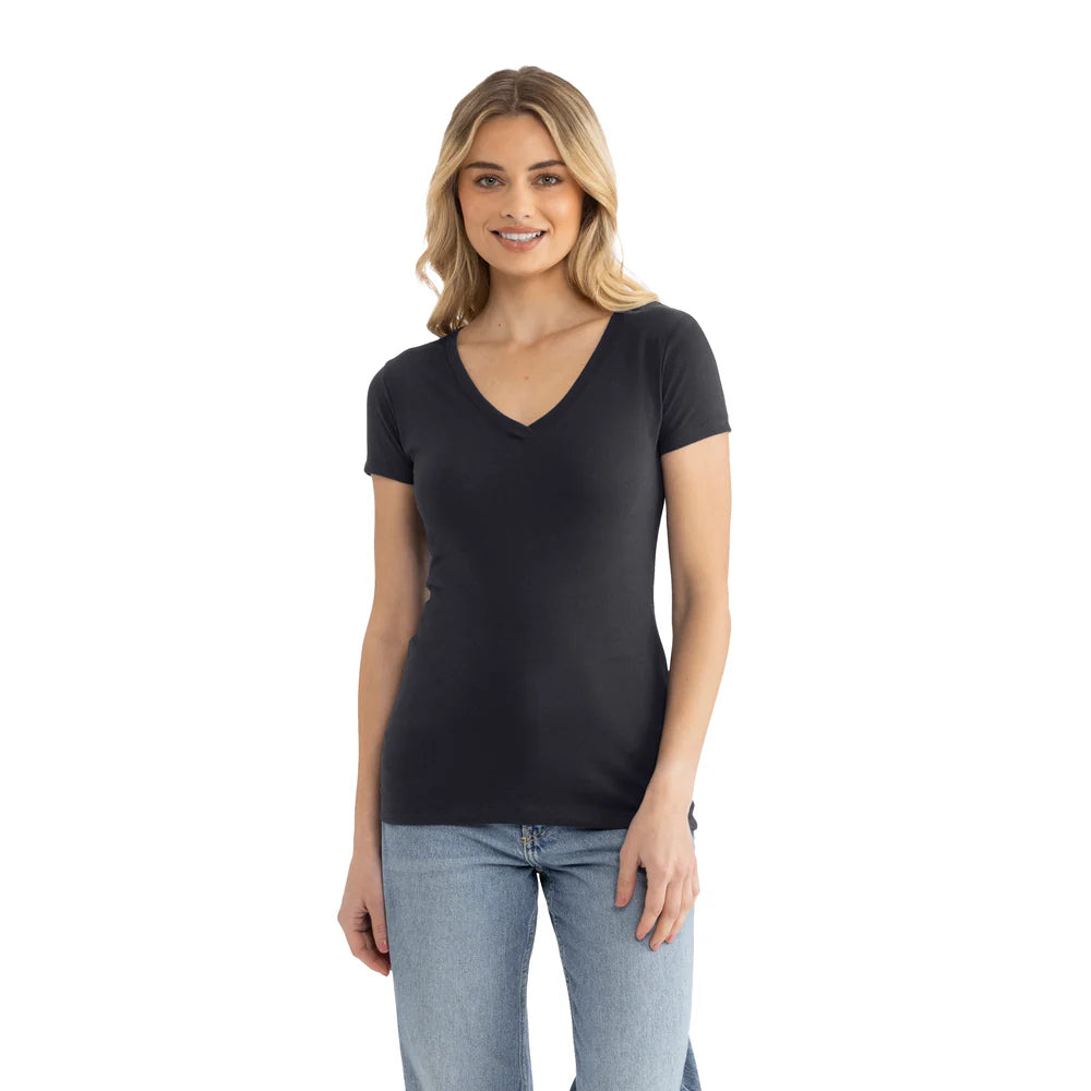 1540 Women's Ideal V-Neck T-Shirt  Next Level  SIZES X-LARGE, 2XL, & 3XL