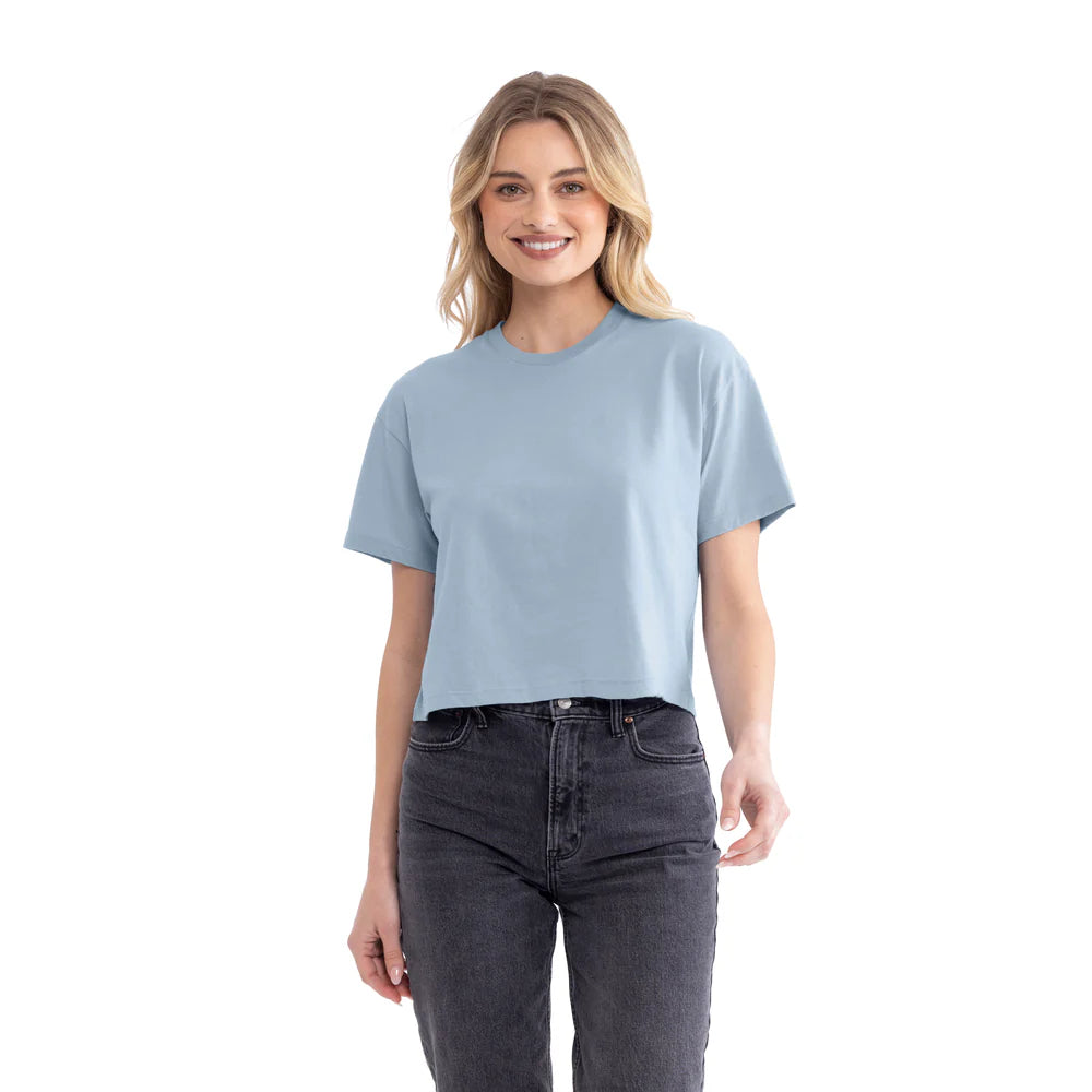 1580 Women's Ideal Crop Tee  Next Level