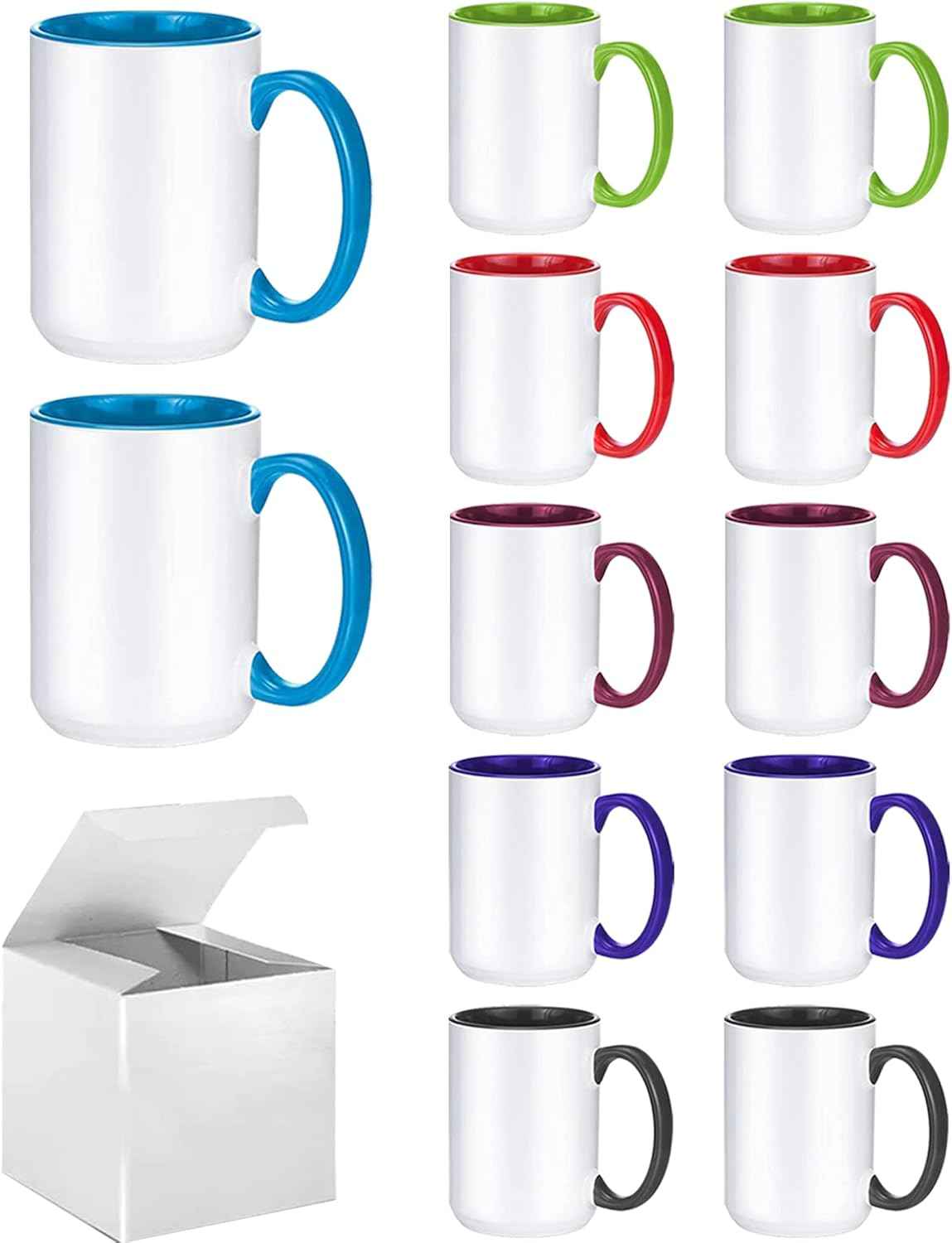 15oz Mug Choose your Favorite Color & Design then Sit Back & Enjoy!