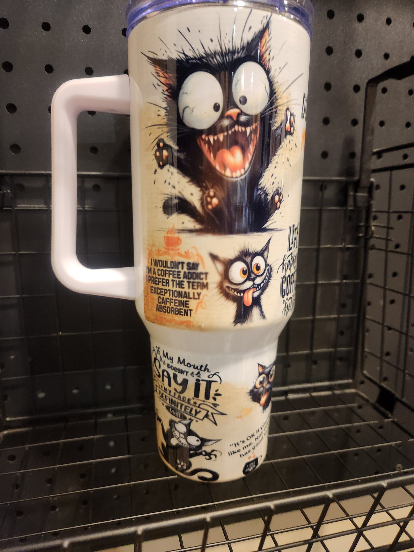 40oz Tumbler Great for those on the Go for Hot and Cold Beverages! Comes with Metal Straw & Cleaning Brush