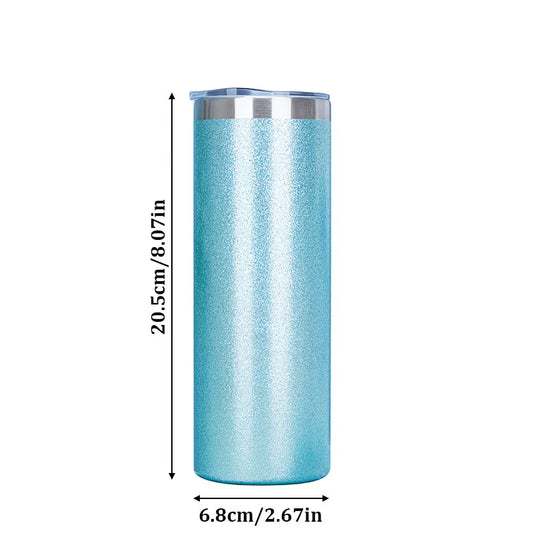 20oz Glitter Tumbler 3 Colors to Choose From