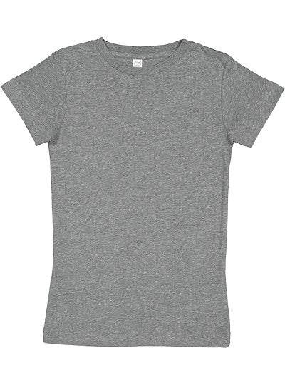 Girls Fine Jersey Tee  LAT  2616  YOUTH LARGE & X-LARGE