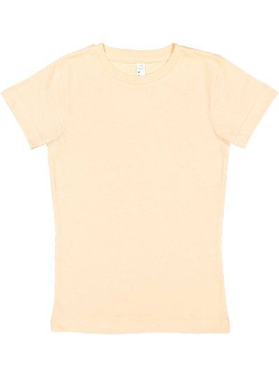 Girls Fine Jersey Tee  LAT  2616  YOUTH LARGE & X-LARGE