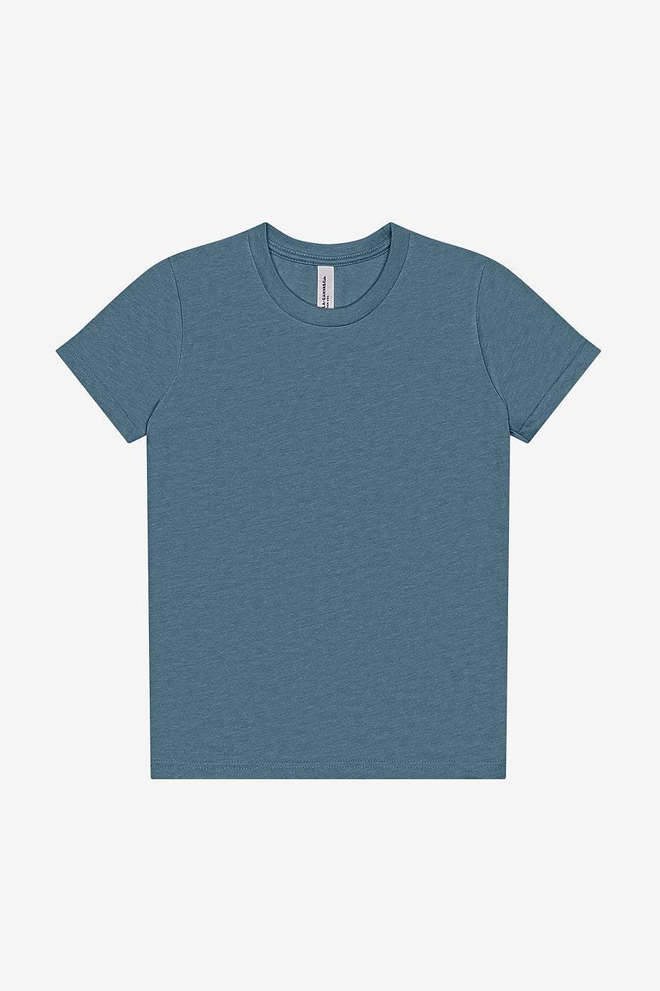 Youth Heather CVC Short Sleeve Tee  Bella+Canvas  3001YCVC YS & YM