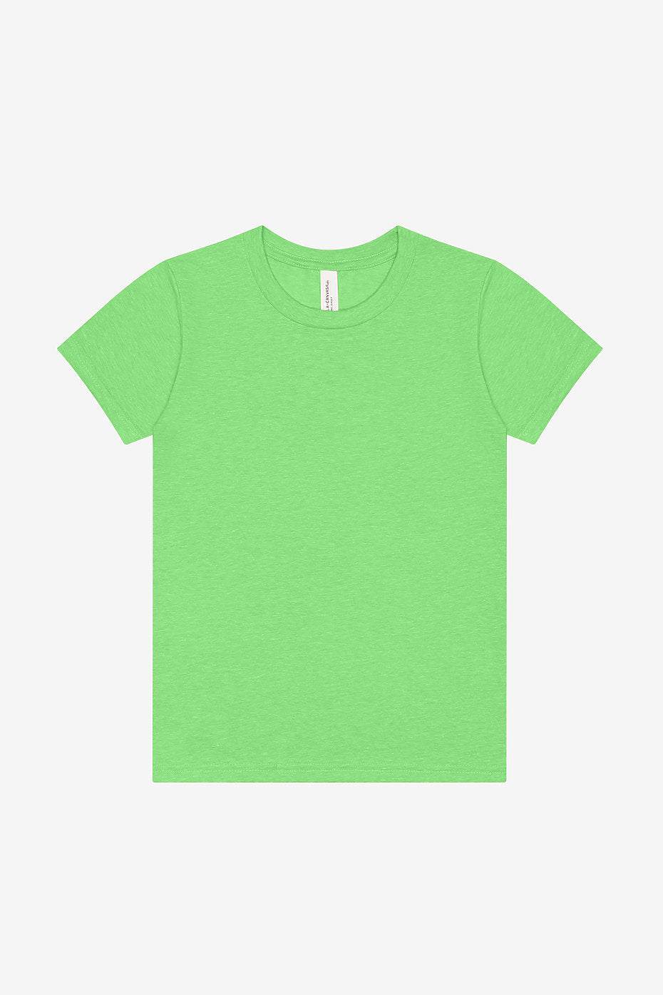 Youth Heather CVC Short Sleeve Tee  Bella+Canvas  3001YCVC YS & YM