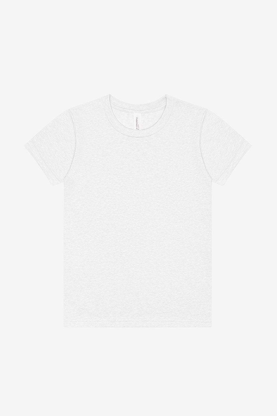 Youth Heather CVC Short Sleeve Tee  Bella+Canvas  3001YCVC YS & YM