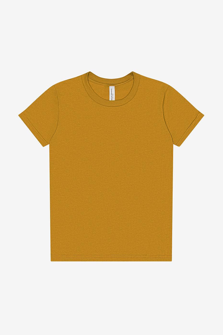 Youth Jersey Short Sleeve Tee  Bella+Canvas  3001Y  YS &  YM