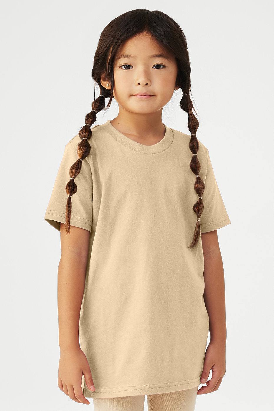 Youth Jersey Short Sleeve Tee  Bella+Canvas  3001Y  YS &  YM