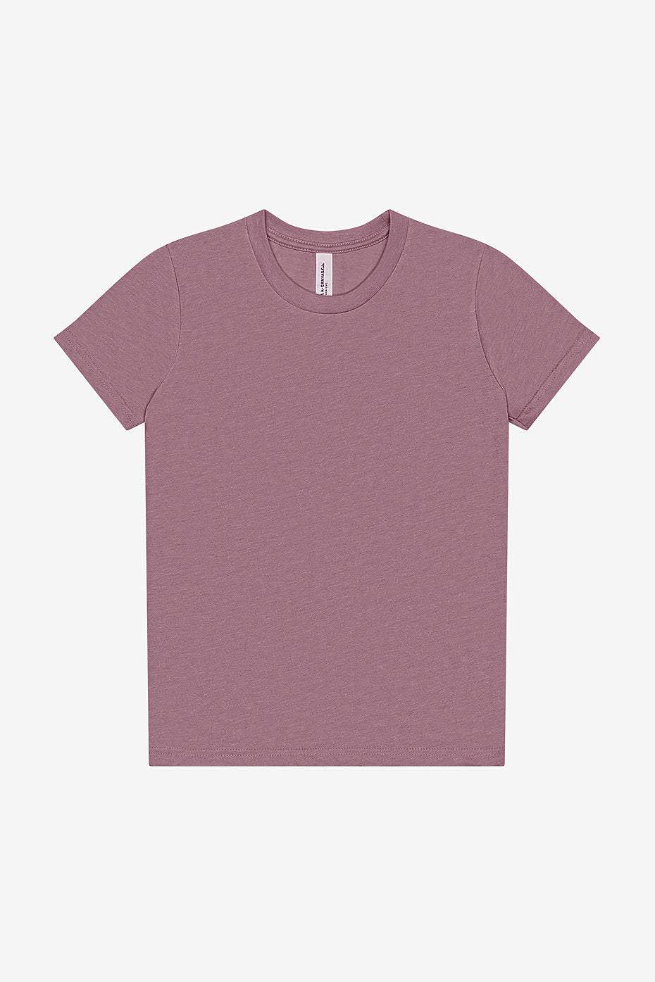 Youth Heather CVC Short Sleeve Tee  Bella+Canvas  3001YCVC YS & YM