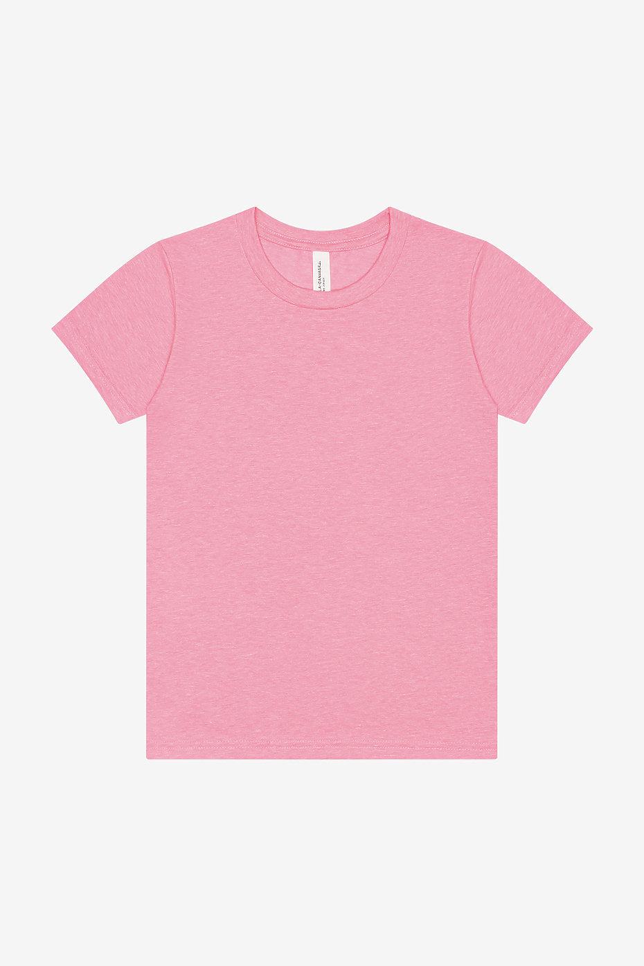 Youth Heather CVC Short Sleeve Tee  Bella+Canvas  3001YCVC YS & YM