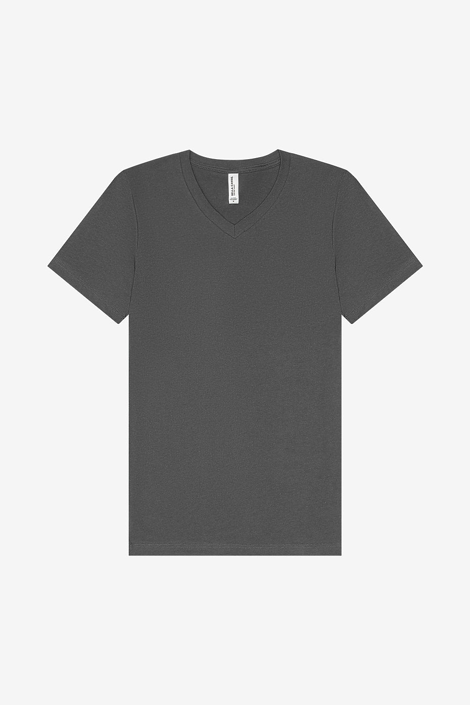 Unisex Jersey Short Sleeve V-Neck Tee  Bella+Canvas  3005 X-LARGE, XX-LARGE, & XXX-LARGE