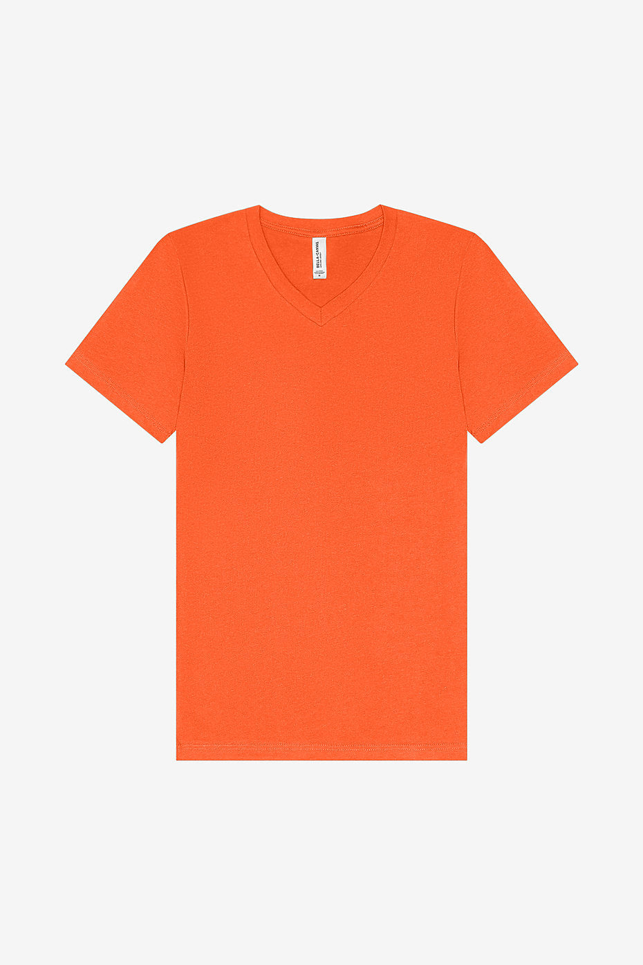 Unisex Jersey Short Sleeve V-Neck Tee  Bella+Canvas  3005 X-LARGE, XX-LARGE, & XXX-LARGE