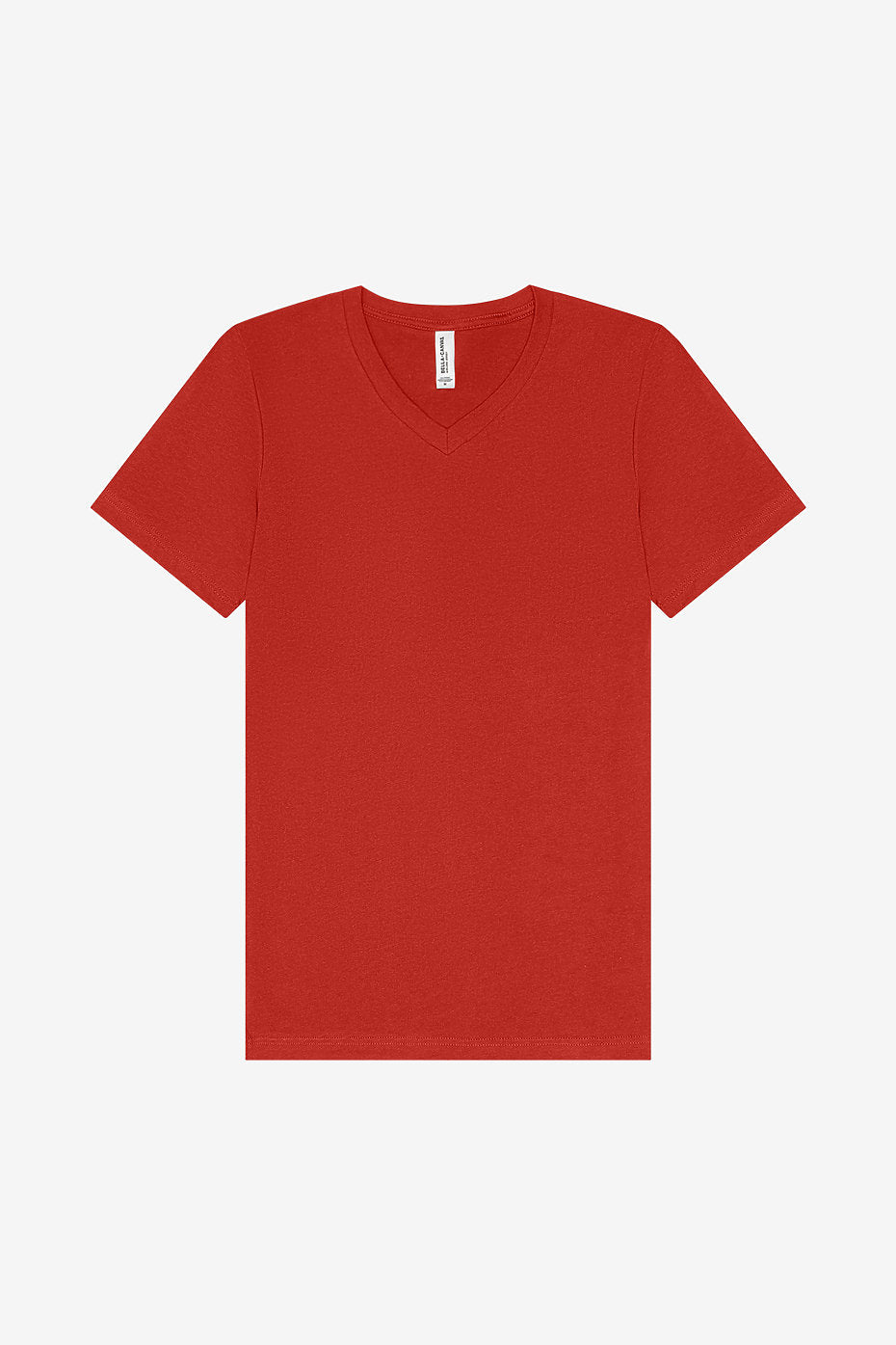 Unisex Jersey Short Sleeve V-Neck Tee  Bella+Canvas  3005 X-LARGE, XX-LARGE, & XXX-LARGE