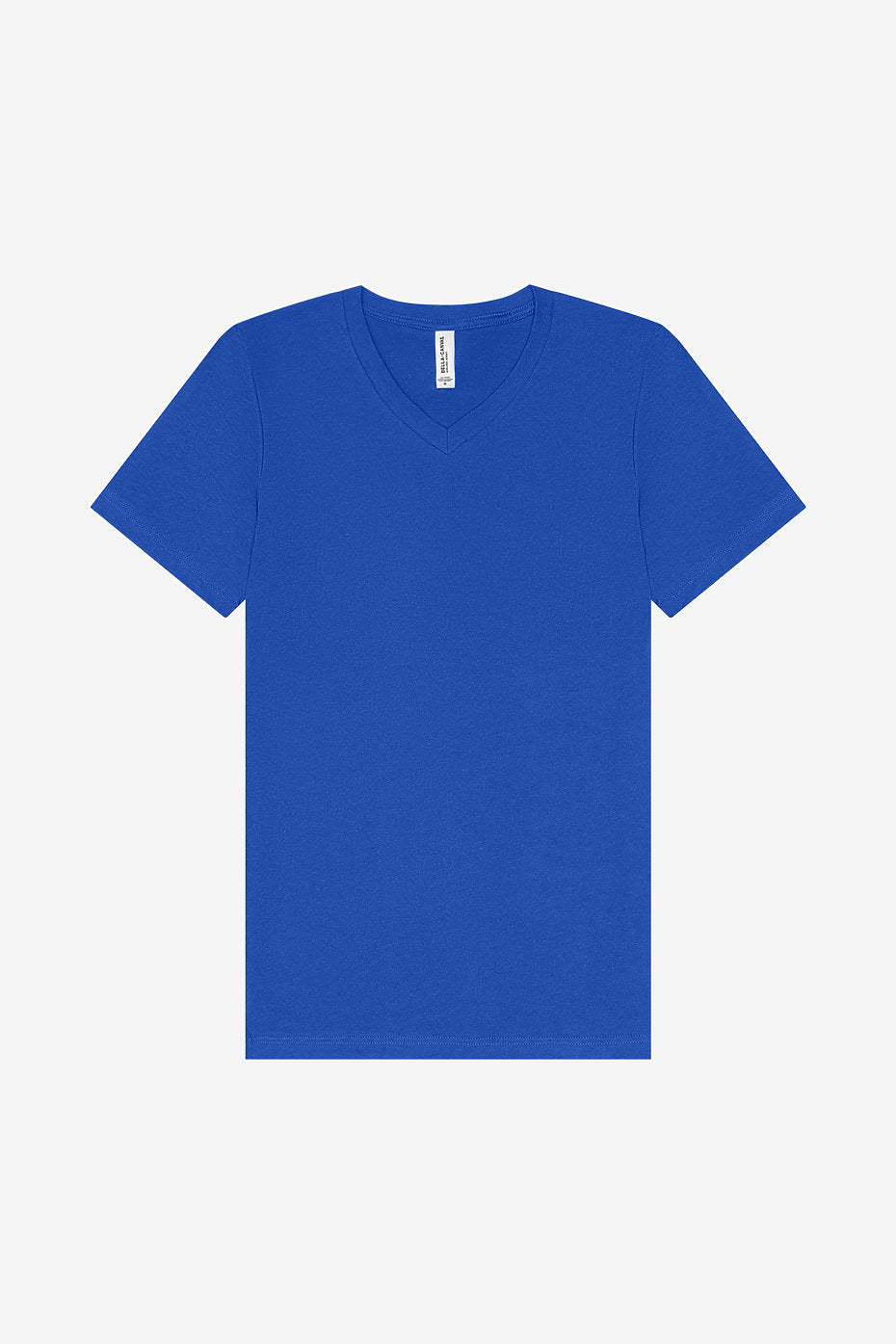 Unisex Jersey Short Sleeve V-Neck Tee  Bella+Canvas  3005 X-LARGE, XX-LARGE, & XXX-LARGE