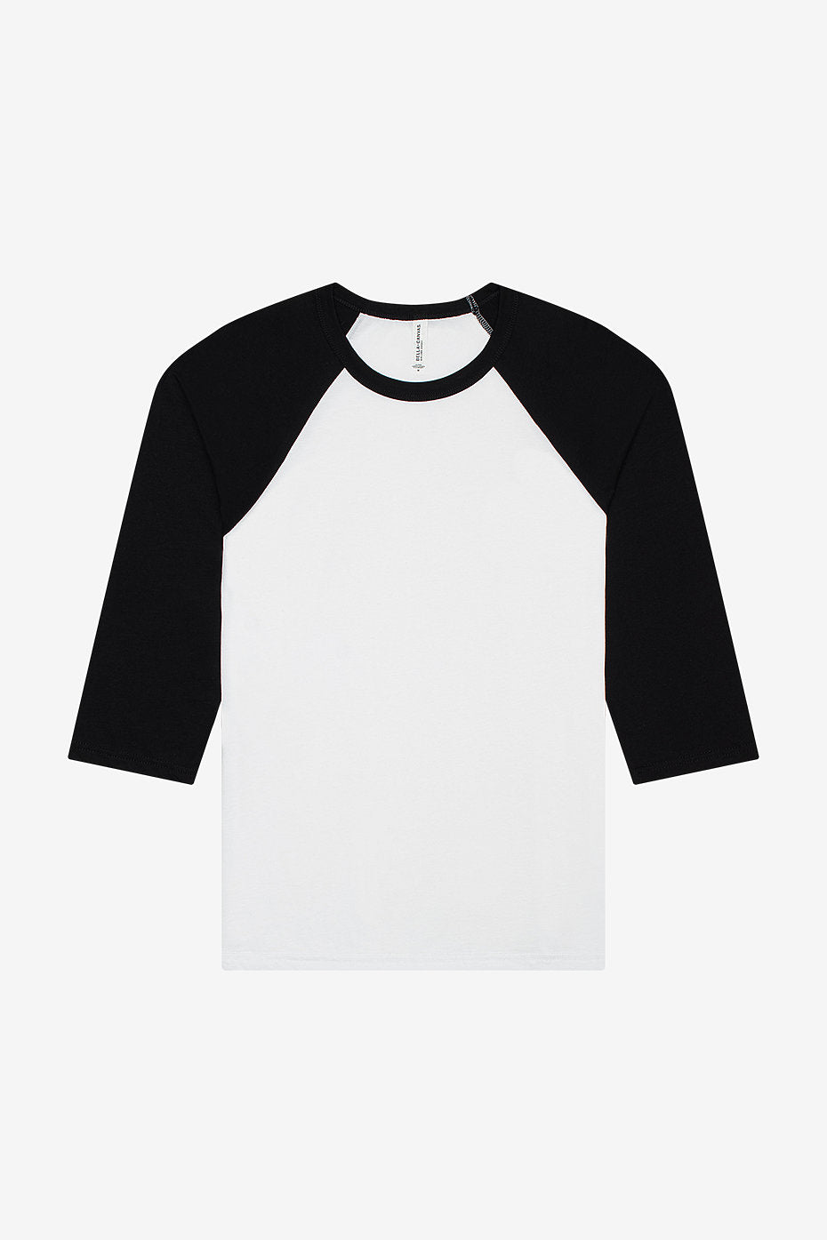 Unisex 3/4 Sleeve Baseball Tee Bella+Canvas  3200 X-SMALL, SMALL, & MEDIUM