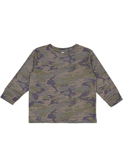 Toddler Long Sleeve Fine Jersey Tee  Rabbit Skins  3302