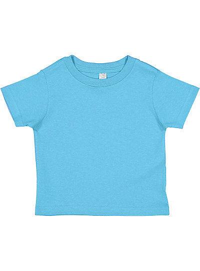 Toddler Fine Jersey Tee  Rabbit Skins  3321  APPLE TO CARDINAL BLACKOUT