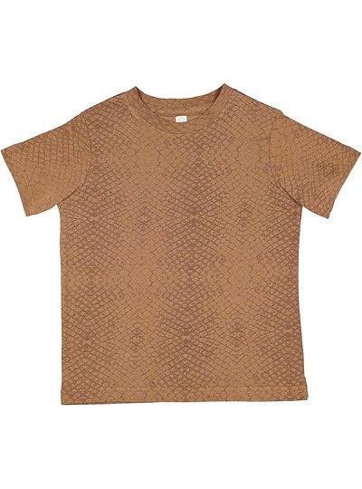Toddler Fine Jersey Tee  Rabbit Skins  3321  APPLE TO CARDINAL BLACKOUT