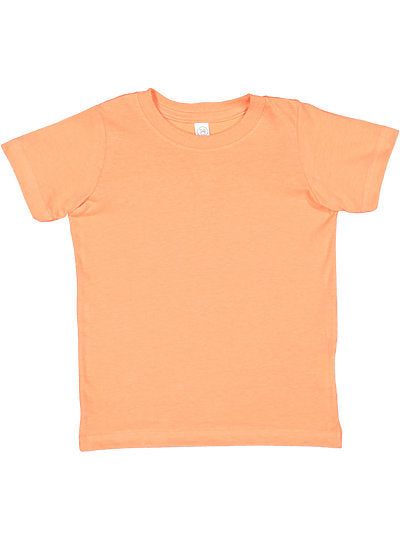 Toddler Fine Jersey Tee  Rabbit Skins  3321 (CONT'D)  ORANGE TO SALTWATER
