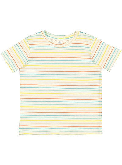 Toddler Fine Jersey Tee  Rabbit Skins  3321 (CONT'D)  SHADOW STRIPE TO VINTAGE DENIM