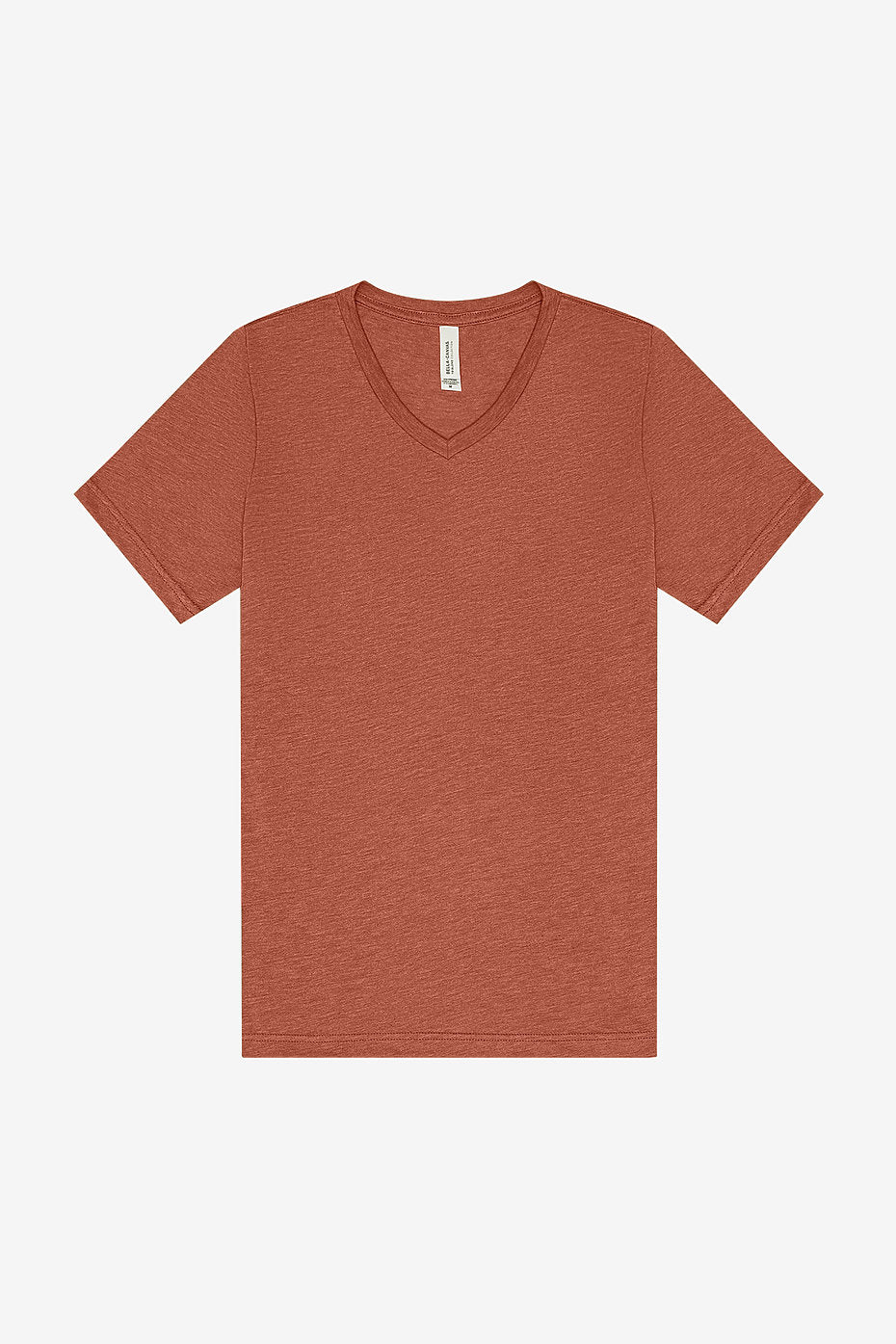 Unisex Triblend Short Sleeve V-Neck Tee Bella+Canvas  3415 LARGE, X-LARGE, & XX-LARGE