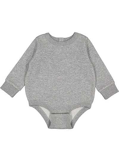 Infant Lng Slv Fleece Bodysuit 3421  RABBIT SKINS