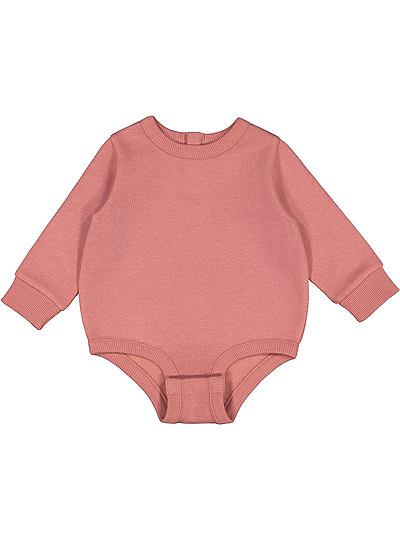 Infant Lng Slv Fleece Bodysuit 3421  RABBIT SKINS