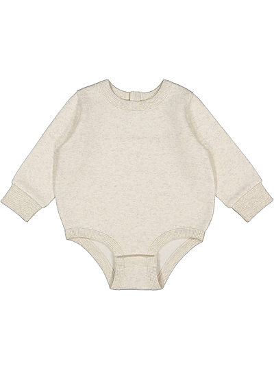 Infant Lng Slv Fleece Bodysuit 3421  RABBIT SKINS