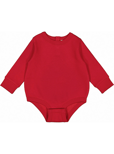Infant Lng Slv Fleece Bodysuit 3421  RABBIT SKINS