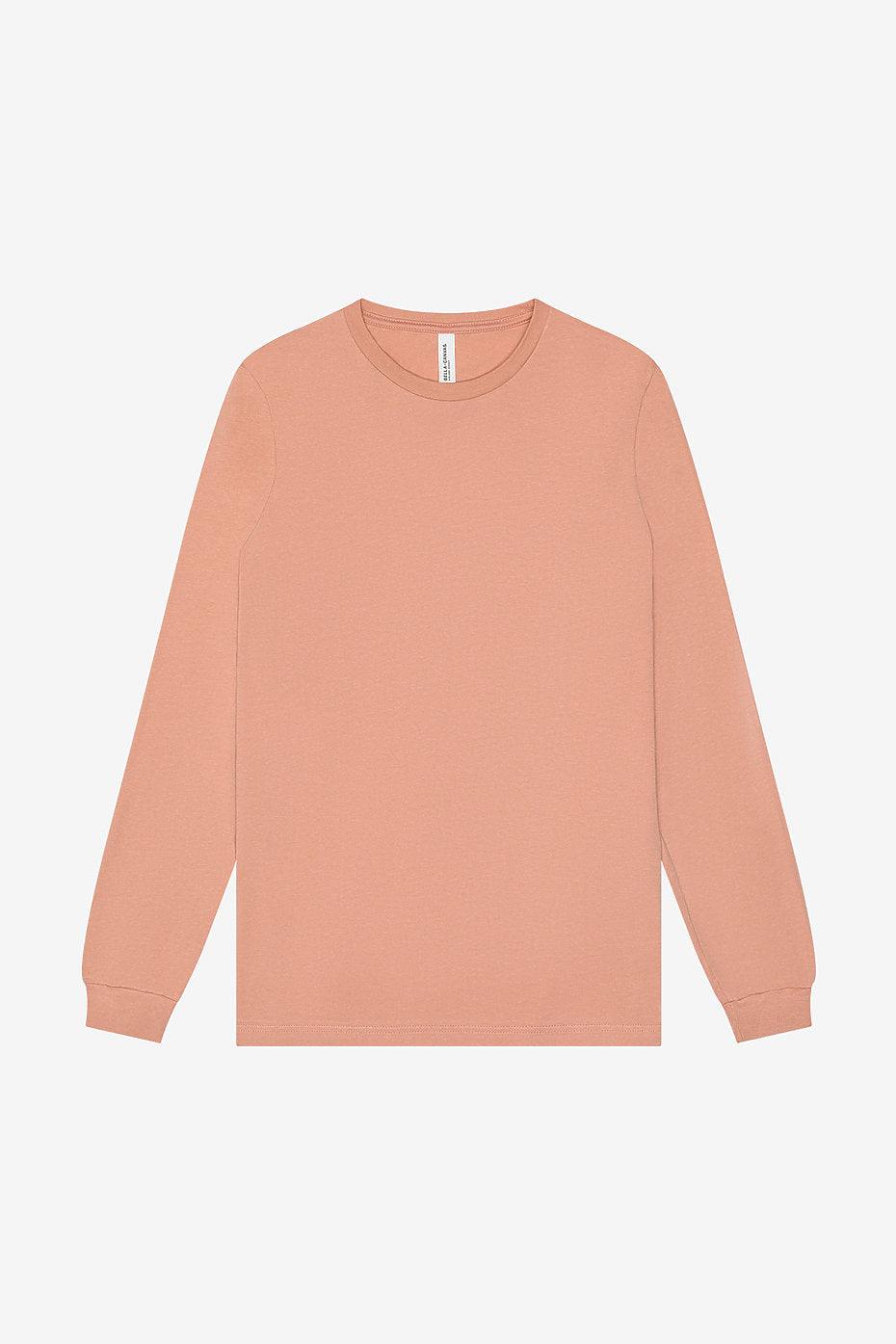 Unisex Jersey Long Sleeve Tee  Bella+Canvas  3501  X-SMALL & SMALL