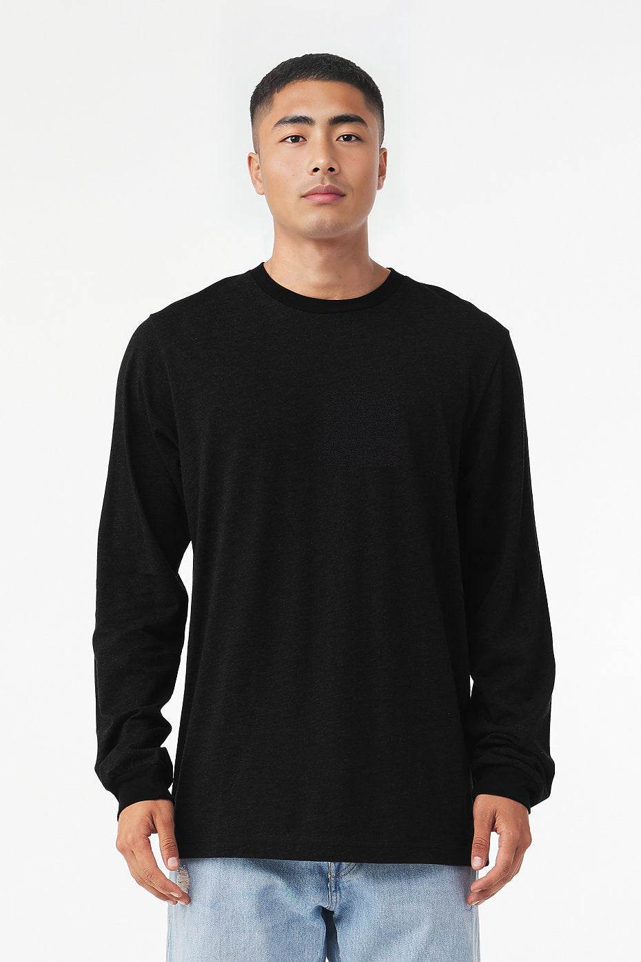 Unisex Jersey Long Sleeve Tee  Bella+Canvas  3501  X-SMALL & SMALL