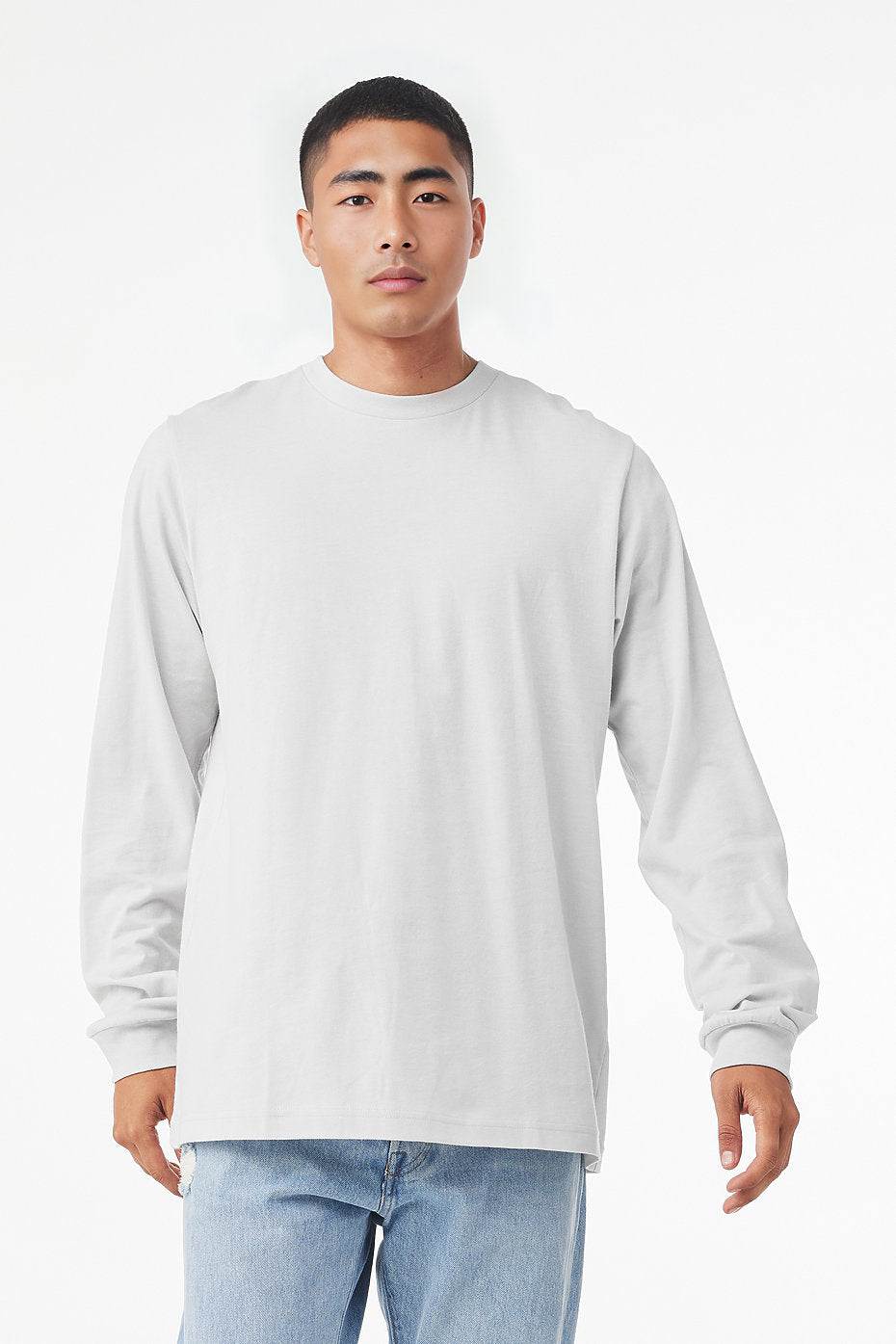 Unisex Jersey Long Sleeve Tee  Bella+Canvas  3501  X-SMALL & SMALL