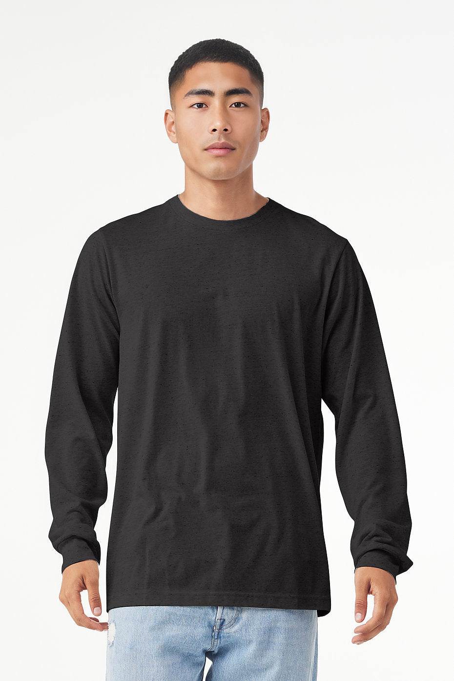 Unisex Heather CVC Long Sleeve Tee  Bella+Canvas  3501CVC X-SMALL, SMALL, & MEDIUM