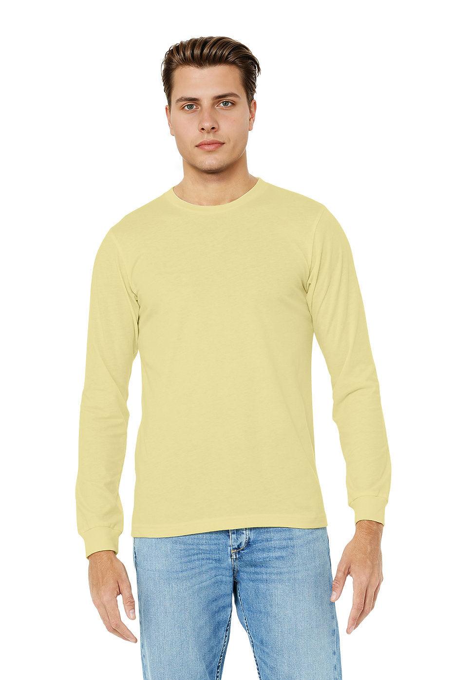 Unisex Heather CVC Long Sleeve Tee  Bella+Canvas  3501CVC X-SMALL, SMALL, & MEDIUM